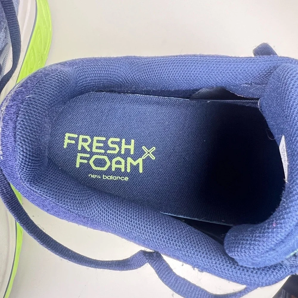 Men’s New Balance Fresh Foam X 860v14 Road Running Shoes In Blue/Lime Sz 10 - Picture 10 of 11